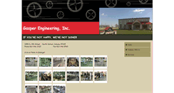 Desktop Screenshot of gasperengineering.com