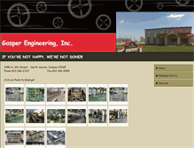Tablet Screenshot of gasperengineering.com